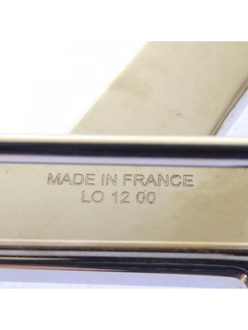 Hermes Buckle Pants Silver